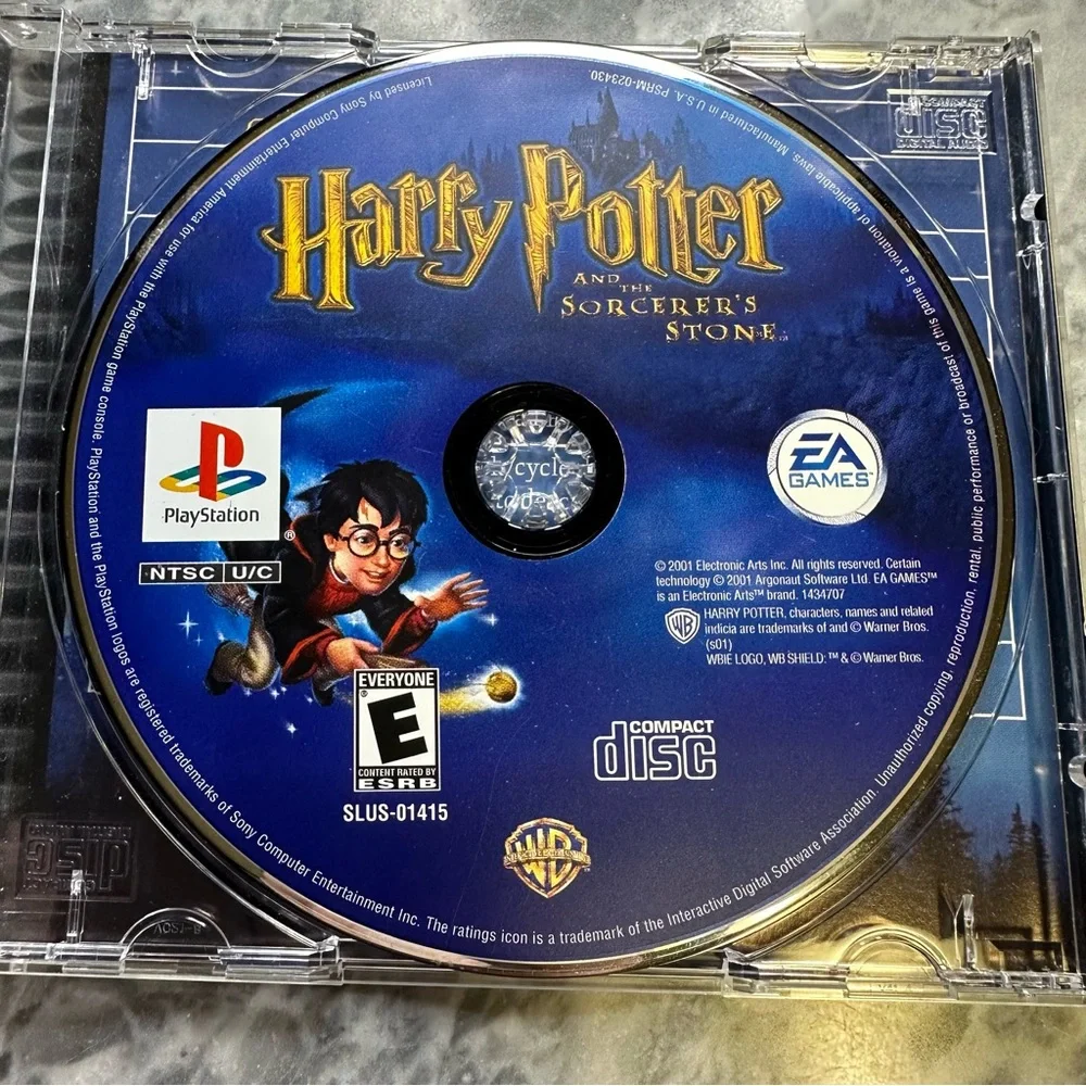 PlayStation Play Station Harry Potter Sorcerers Stone Game‎